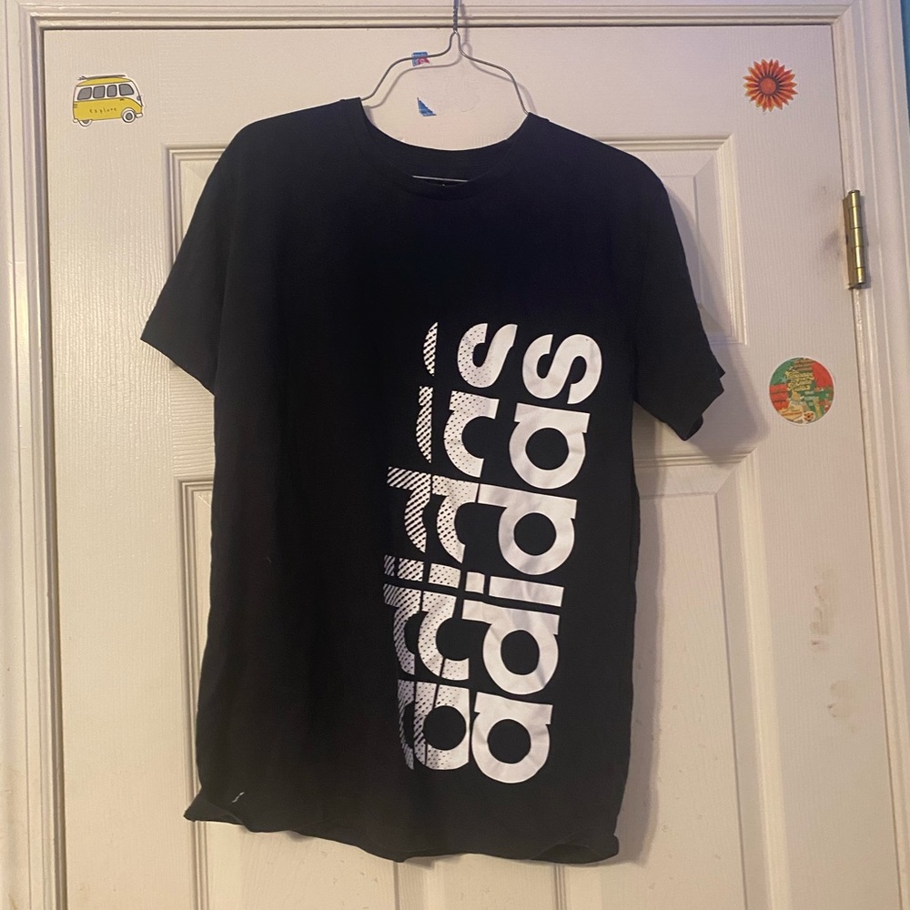 Size:large.  Color:black with white words